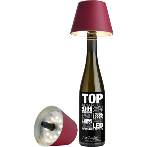 Sompex TOP zunanja svetilka - Bordo rdeča Slike
