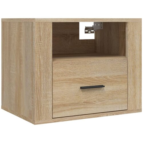 Maison Chic Stenska Nočna omarica - Nočna miza sonoma hrast 50x36x40 cm, (21687171) Slike
