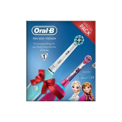 Oral-b Oral B električna četkica set PRO 500 + Kids Frozen Slike