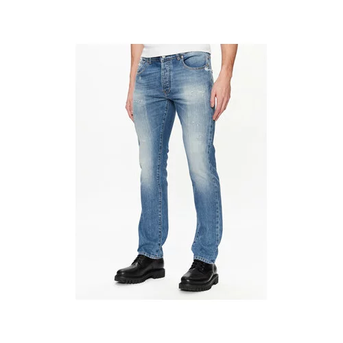 John Richmond Jeans hlače RMP23146JE Modra Skinny Fit