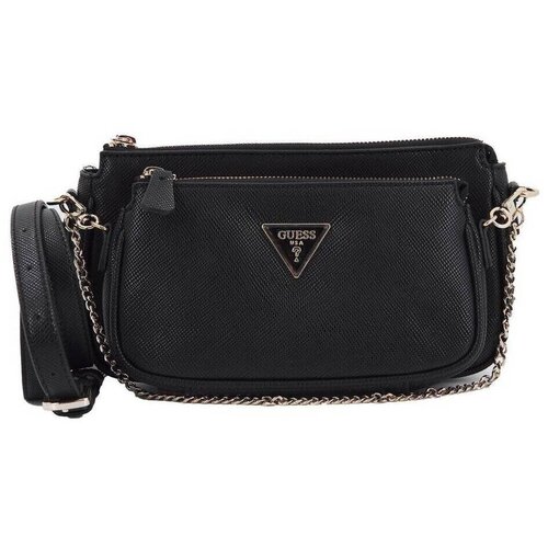 Guess Torbe NOELLE DBL POUCH Črna Cene