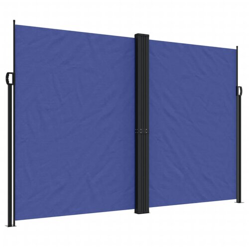  Bočna tenda na uvlačenje plava 220x600 cm Slike