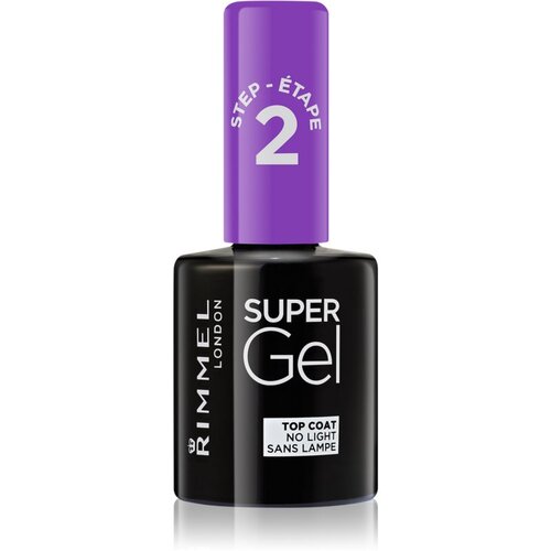 Rimmel London Super Gel Step 2 nadlak za nokte za blistavi sjaj 12 ml Slike