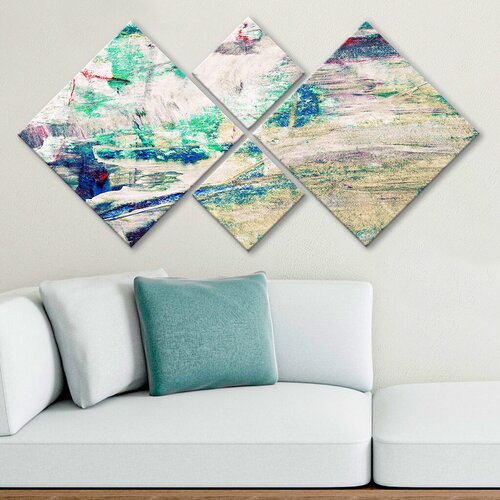 Wallity slika 4MDF45733497, 60x115 cm, 4 dijela Cijene