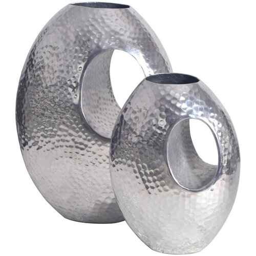 Livetastic Set Dekorativnih Vaz Silver, 2 Kos Slike