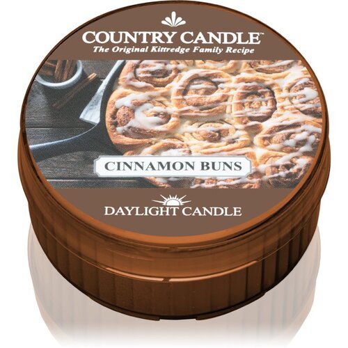 Country Candle Cinnamon Buns čajna sveča 42 g Slike