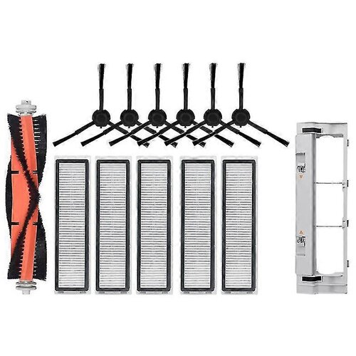 INORCO Pokrov glavne krtače Stranska krtača Filter HEPA za Dreame D9 L10 Pro-Black, (22022885) Slike