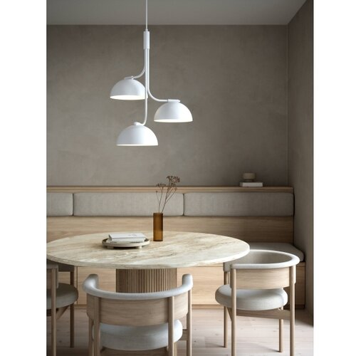  DFTP by Nordlux - Visilica na sajli TULLIO 3xE14/25W/230V bela Slike