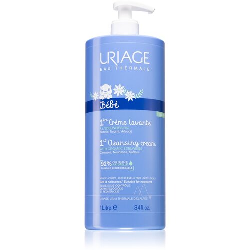 Uriage B&amp;eacute;b&amp;eacute; 1st Cleansing Cream nežna čistilna krema za otroke 1000 ml Slike