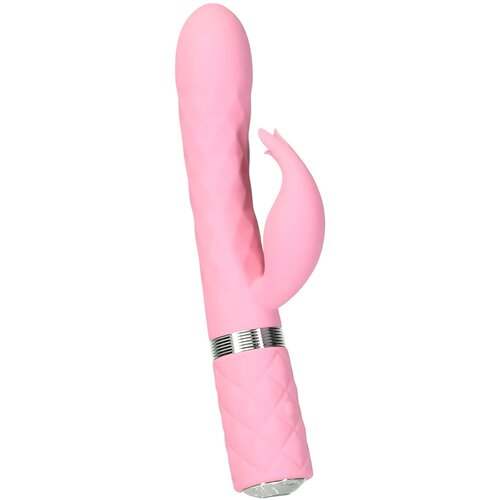 Pillow Talk Lively - vibrator za polnjenje s paličico (roza) Cene