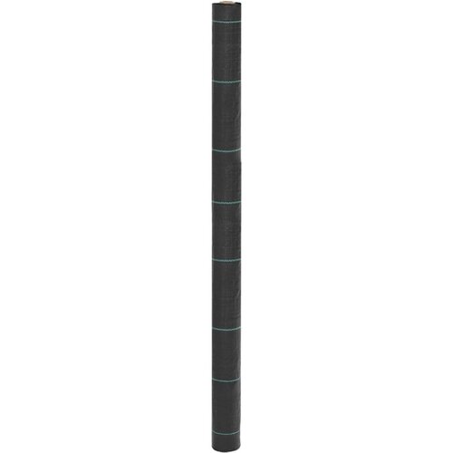 vidaXL Membrana proti plevelu črna 1,5x150 m PP, (21317478) Cene