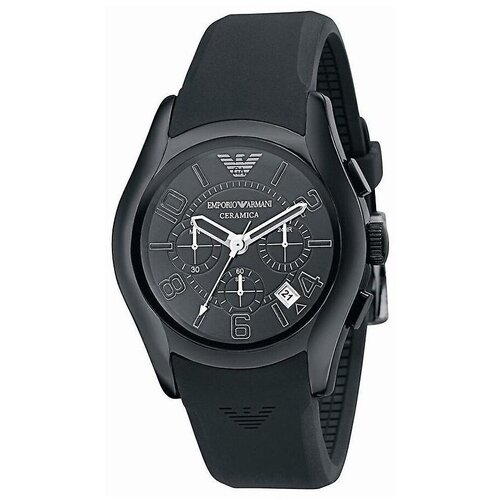 Emporio Armani Analogne ure ar1430 Črna Slike