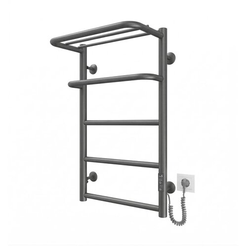  Kupaonski ljestvičasti radijator HOTEL 75W/230V 66x42 cm nerđajući čelik/antracit desni Cene