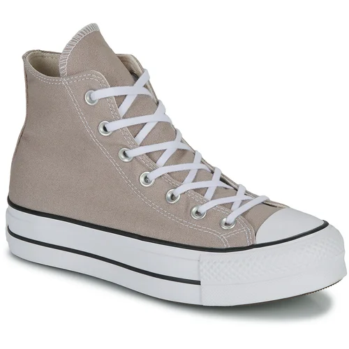 Converse Visoke superge CHUCK TAYLOR ALL STAR LIFT PLATFORM SEASONAL COLOR Bež