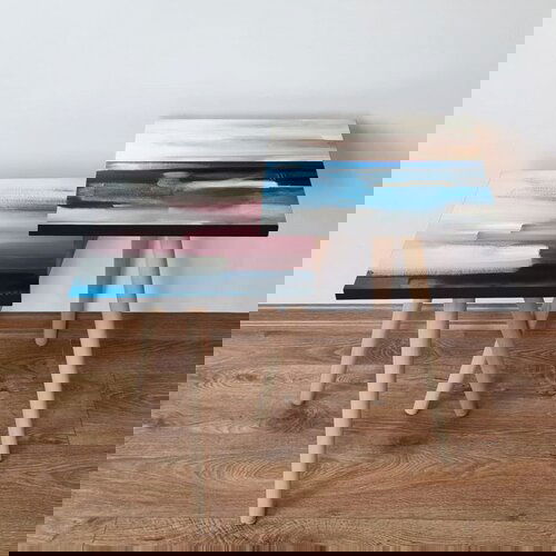 Hanah home 2Shp419 - Multicolor Multicolor Nesting Table (2 Pieces) Cene