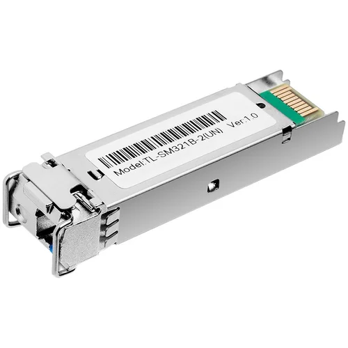  1000Base-BX WDM Bi-Directional SFP module, TX: 1310 nm and RX: 1550 nm, 1 LC Simplex port , up to 2 km transmission distance in 9/125 μm SMF (Single-Mode Fiber),Supports Digital Diagnostic Monitoring (DDM).