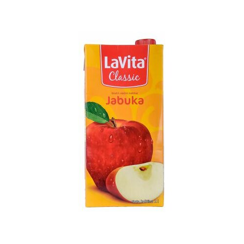 La Vita classic jabuka sok 2L tetra brik Slike