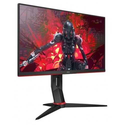 AOC Monitor LED 24G2U IPS Gaming (23.8“, 16:9, 1920×1080, IPS, 144Hz, 250 cd/m², 1000:1, 20M:1, 1 ms, 178/178°, VGA, 2xHDMI, DP, 4 x USB 3.0, Speakers, Tilt, Swivel, H. Adjust, VESA, Frameless) Black-Red, 3y Cijene