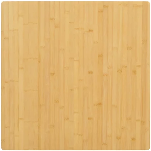 vidaXL Stolna ploča 70x70x1 5 cm od bambusa
