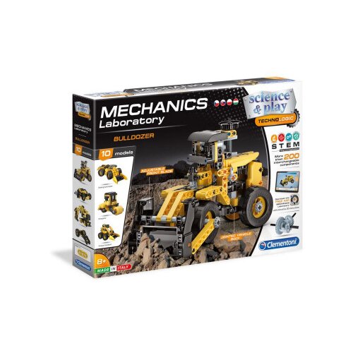 Clementoni Mehanski laboratorij – Buldožer – 10 modelov – 200 delov Cene