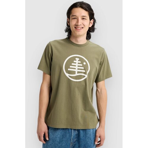 Burton Family Tree T-shirt forest moss Slike