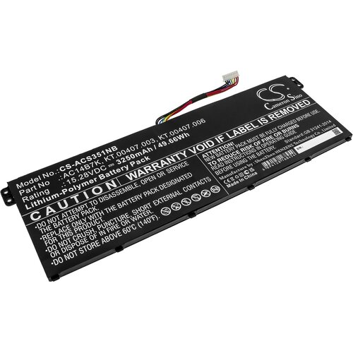 VHBW Baterija za Acer Aspire 5 A515 / Spin 5 SP515 / Swift 3 SF314, AC14B7K, 3250 mAh Cijene