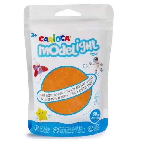 Carioca Modelight 50-gramski oranžni plastelin - Cene