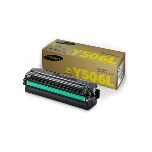 Samsung TON Samsung Toner SU515A ehm. (CLT-Y506L/ELS) Gelb Slike
