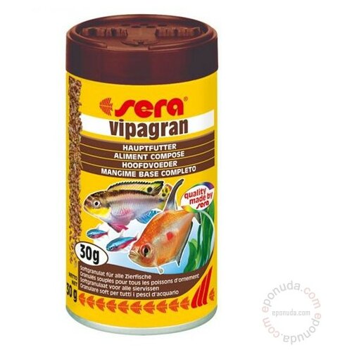 Sera hrana za tropske ribice Vipagran Slike