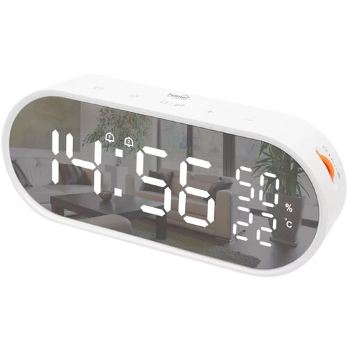  Sat sa alarmom, LED zaslon, USB, LTC06, Bijeli Cijene