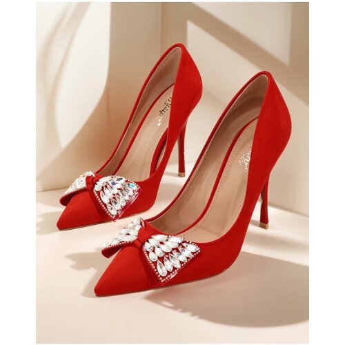 Resti Women's stiletto heels with a bow Cocarte Cene