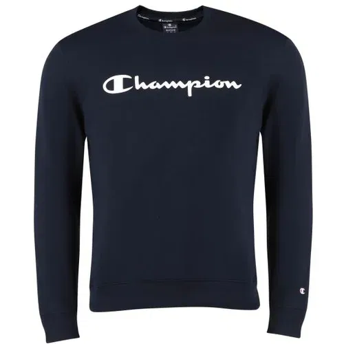 Champion CREWNECK SWEATSHIRT Muška majica, tamno plava, veličina