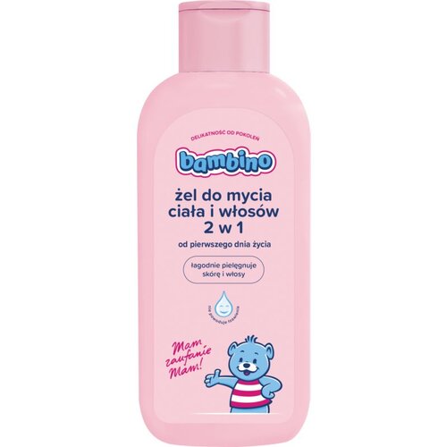 Bambino Baby Body & Hair šampon in gel za umivanje 2v1 za otroke od rojstva 400 ml Cene