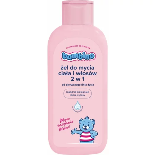 Bambino Baby Body & Hair šampon in gel za umivanje 2v1 za otroke od rojstva 400 ml