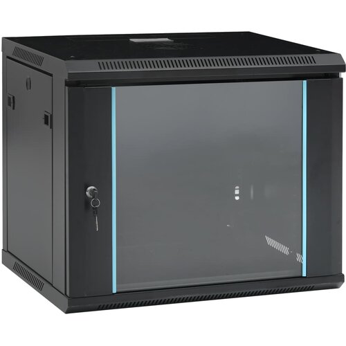 VidaXL Zidni komunikacijski ormar 9U 19 &amp;quot; IP20 600 x 450 x 510 mm Slike