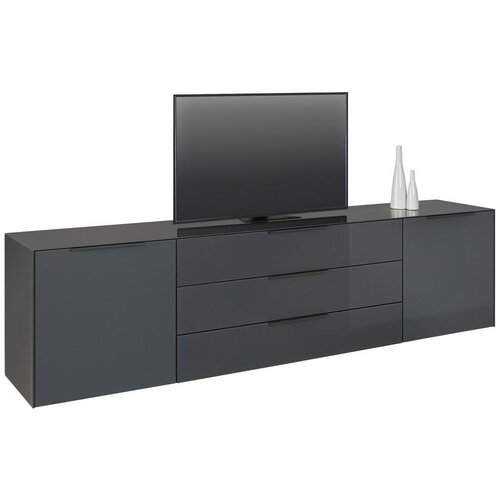 Premium Living Tv-element Max Box, Temno Siva Slike