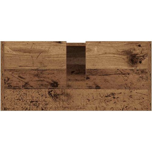  Kupaonski ormar Staro drvo 80 x 33 x 60 cm Konstruirano drvo Slike