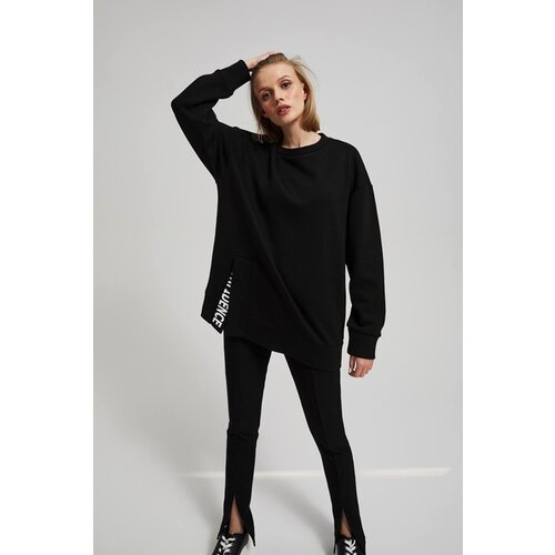 Moodo Oversize sweatshirt with slogan Slike