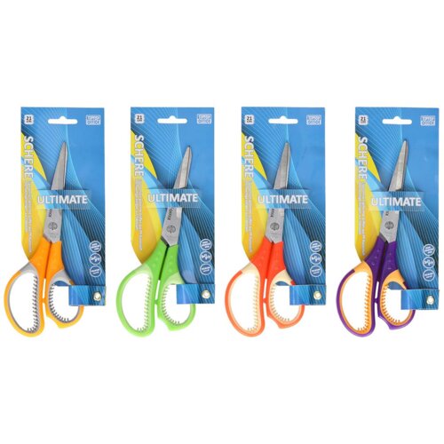 Spirit Soft Grip ultimate &Scaron;olske in pisarni&scaron;ke &scaron;karje z 21cm dolgim rezilom iz nerjavečega jekla v več različnih barvah 1 kos Cene