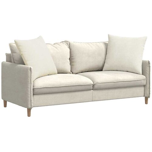  Jastučići za sofu 2 pcs Krema 80 x 80 cm Kordura tekstil Slike
