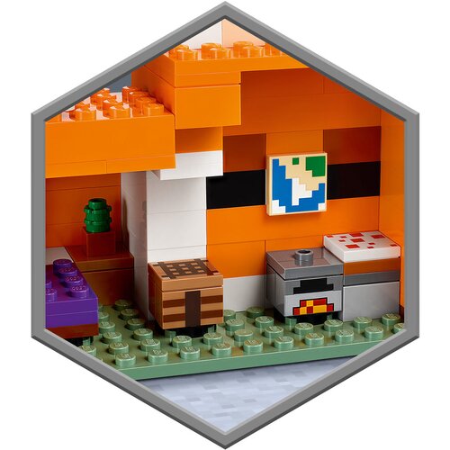 Lego 21178 LEGO Minecraft Lisičije prenoći&amp;scaron;te Slike