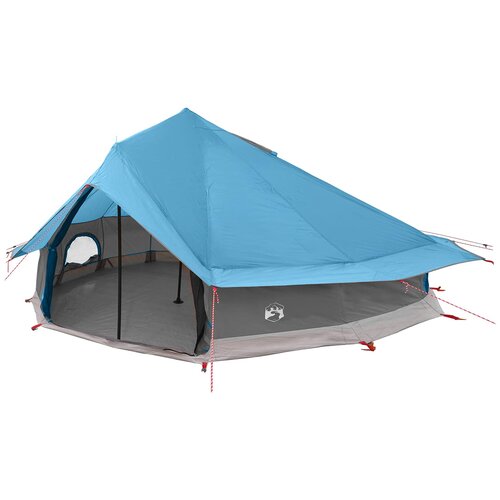 vidaXL Tipi &scaron;otor s streho Modra 800 x 800 x 430 cm Poliester in jeklo, (5000309550) Cene