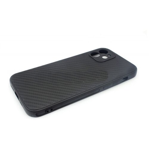  Za&amp;scaron;titna maska tpu carbon fiber iphone 12 black Slike