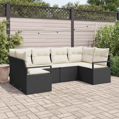  Set sofe 6 kom. Crna poliratan 234 x 122 x 85 cm Cene