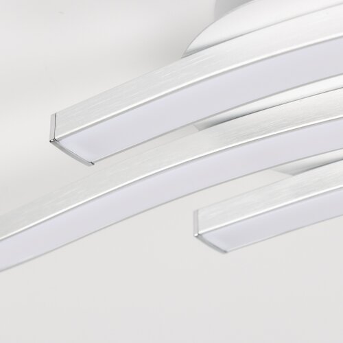  LED plafonsko svetlo 3xLED/6W/230V 3000K srebrno Slike