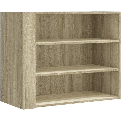 Maison Chic Stenska omarica - Zidna omarica sonoma hrast 75x35x60 cm inženirski les iu233, (22062744) Cene