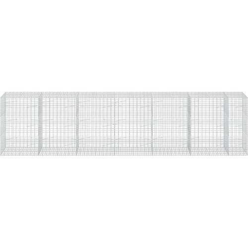  Gabion s žicom debljine 3,5 mm i mrežom 5x10 cm 650x100x150 cm Slike