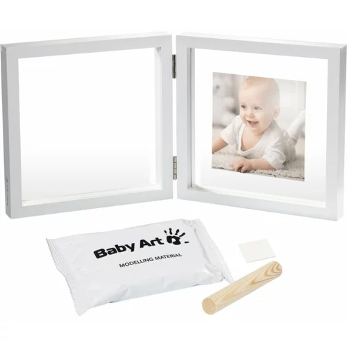 BABY ART My Baby Style Simple Transparent set za odtis dojenčkovih dlani in stopal 1 kos