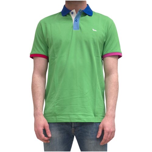 Harmont&amp;amp;Blaine Polo majice kratki rokavi LRQ417020862 Zelena Slike