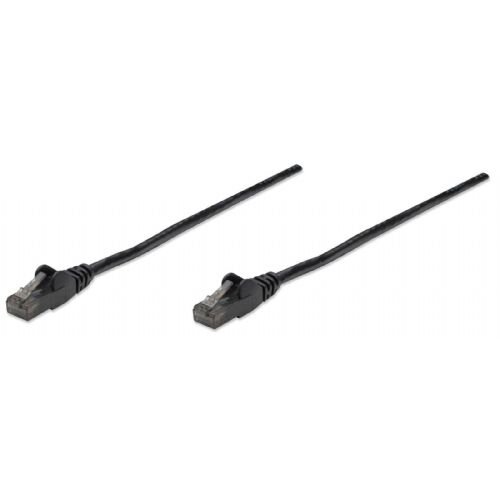 Intellinet 343794 RJ45 mrežni kabel, Patch kabel cat 6 U/UTP 10.00 m crna 1 St. Cene